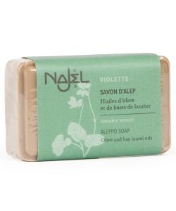 Perfumed Aleppo soap - Violet, 100 g
